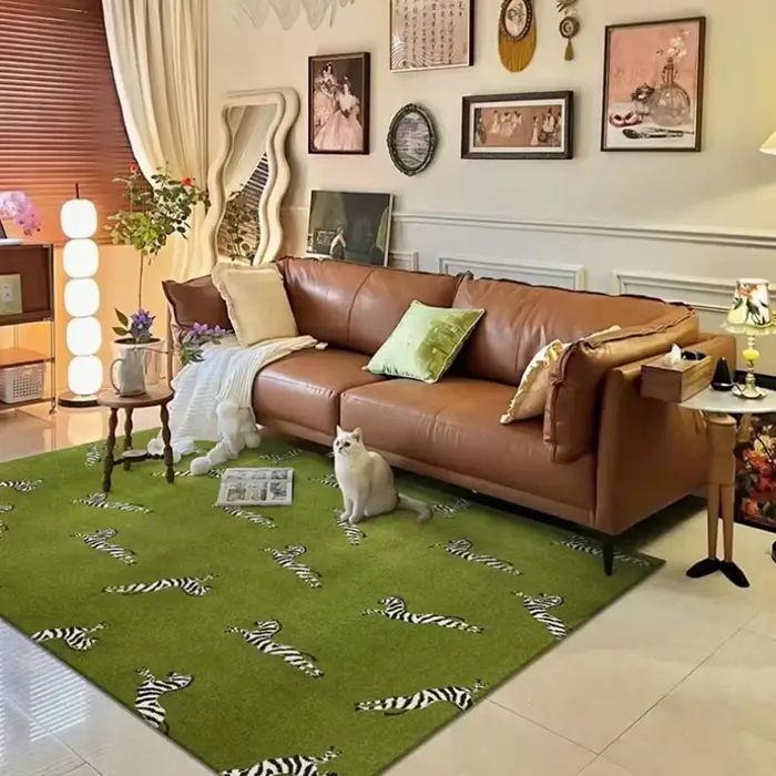 Tapis léger de luxe pour salon