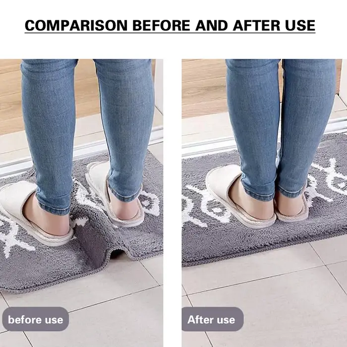 Tapis de bain en forme de nuages