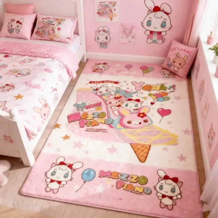 Tapis de chevet de dessin animé japonais Mp