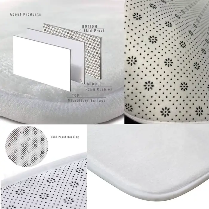 Tapis de noël rond en flanelle douce