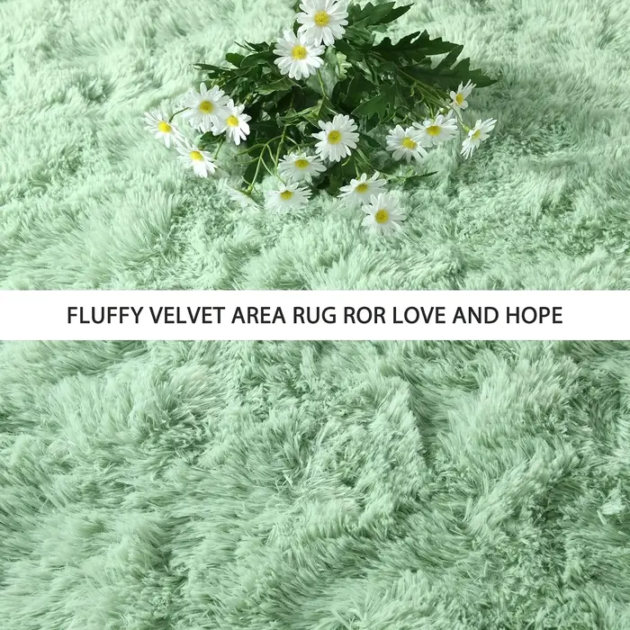 Un grand tapis moelleux adapté aux salons et aux chambres à coucher