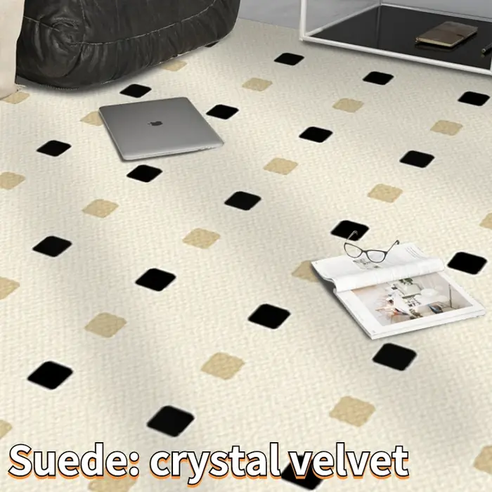 Tapis rétro américain pour décoration de salon et de chambre à coucher