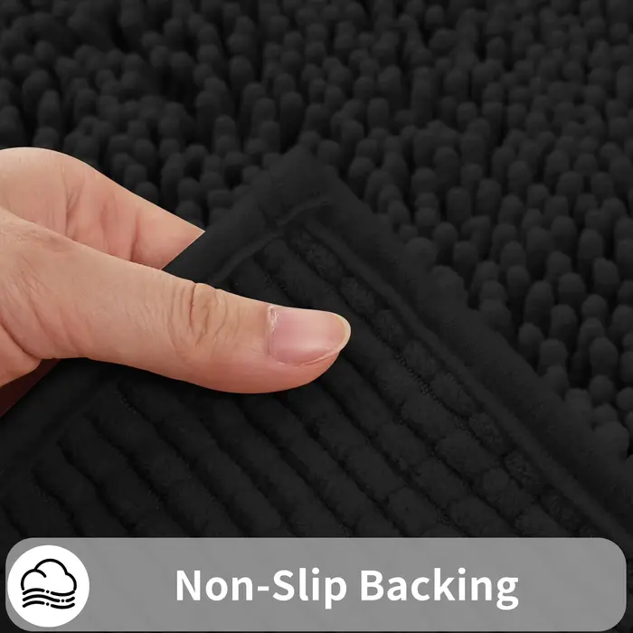 Tapis de toilette en forme de U