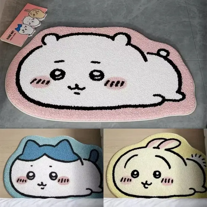 Tapis de dessin animé Hot Chiikawa