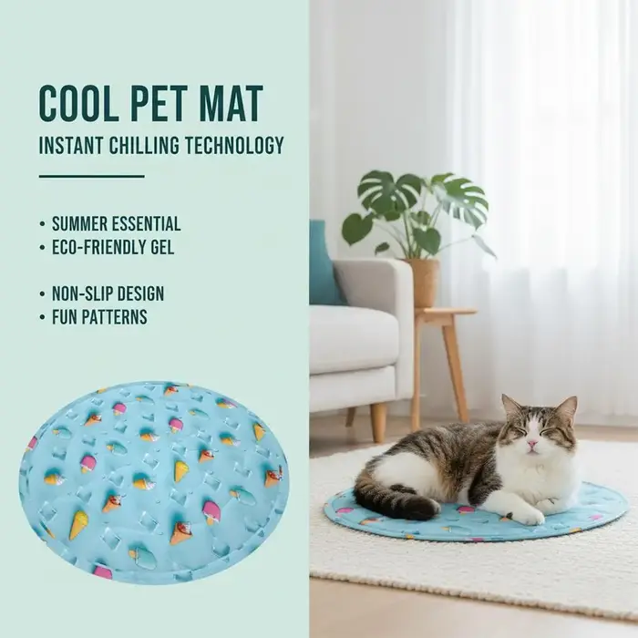 Tapis rafraîchissant pour chien