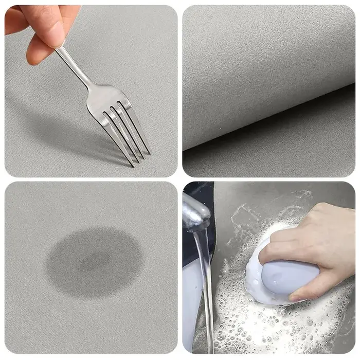 Tapis de cuisine Super absorbant en Diatomite