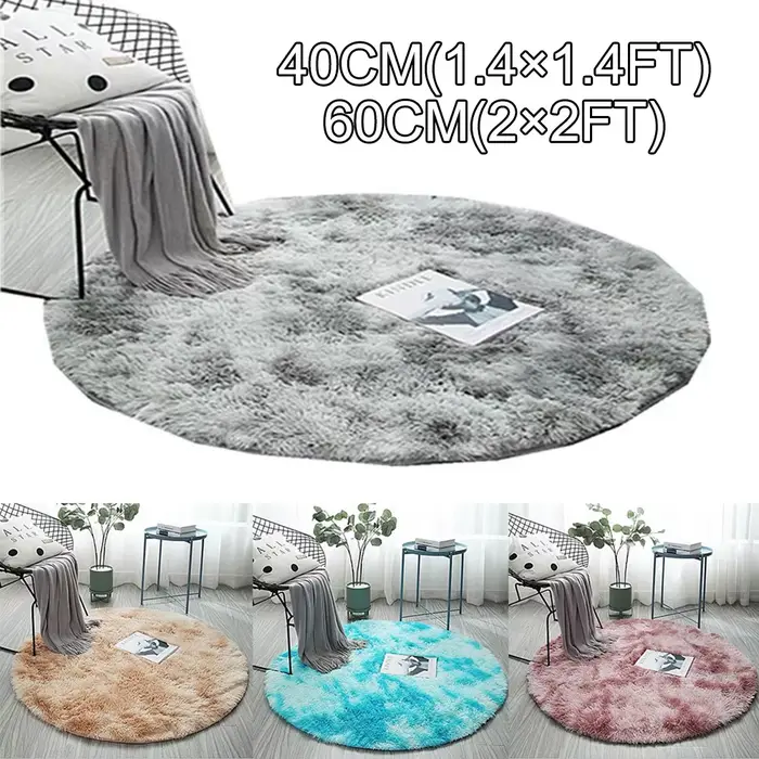 Tapis rond Shaggy circulaire