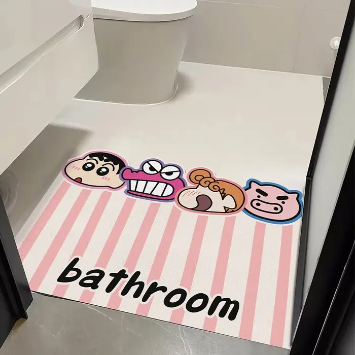 Tapis absorbant pour salle de bain