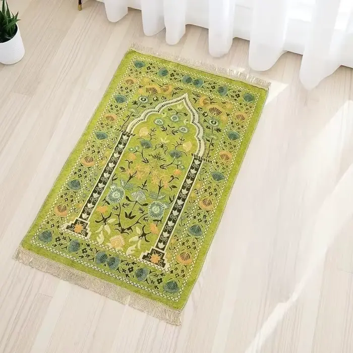 Tapis de prière musulmane pliable