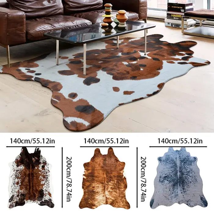Tapis Imitation peau d'animaux 140x200cm