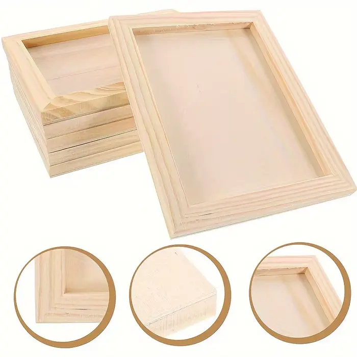 Panneau de panneaux en bois 2 pièces