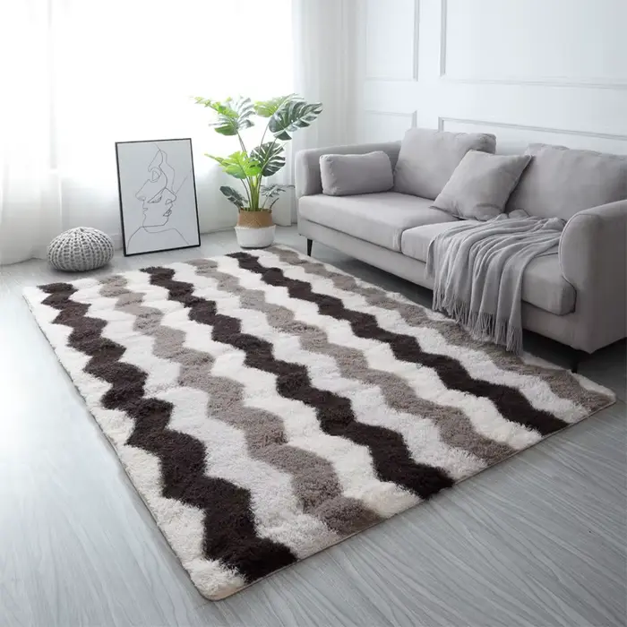 Grand tapis de salon moderne