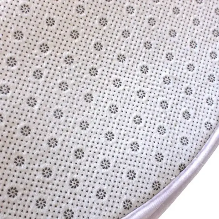 Tapis rond personnalisé avec logo
