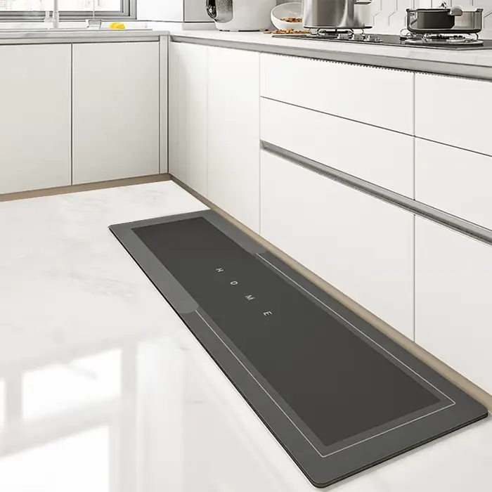 Tapis de sol de cuisine, chambre à coucher, salon, Long et doux, décor de couloir, paillasson d'entr