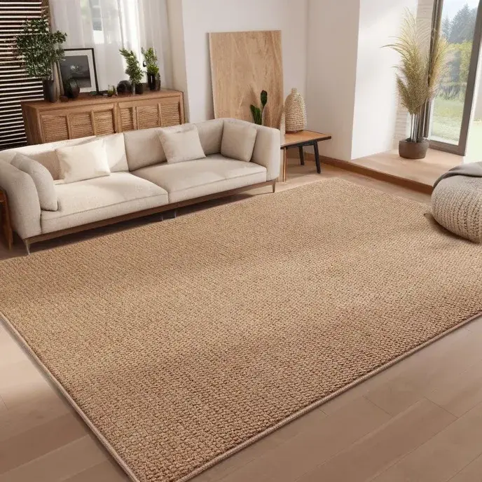 Tapis anti-rayures Imitation sisal pour chat, salon, studio, chambre à coucher, chevet, tatami japon