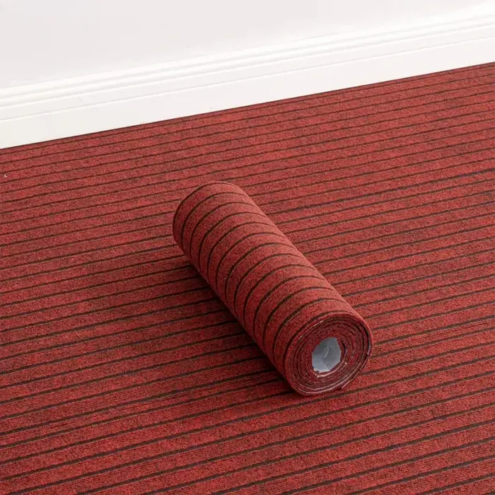 Tapis rayé uni antidérapant auto-adhésif
