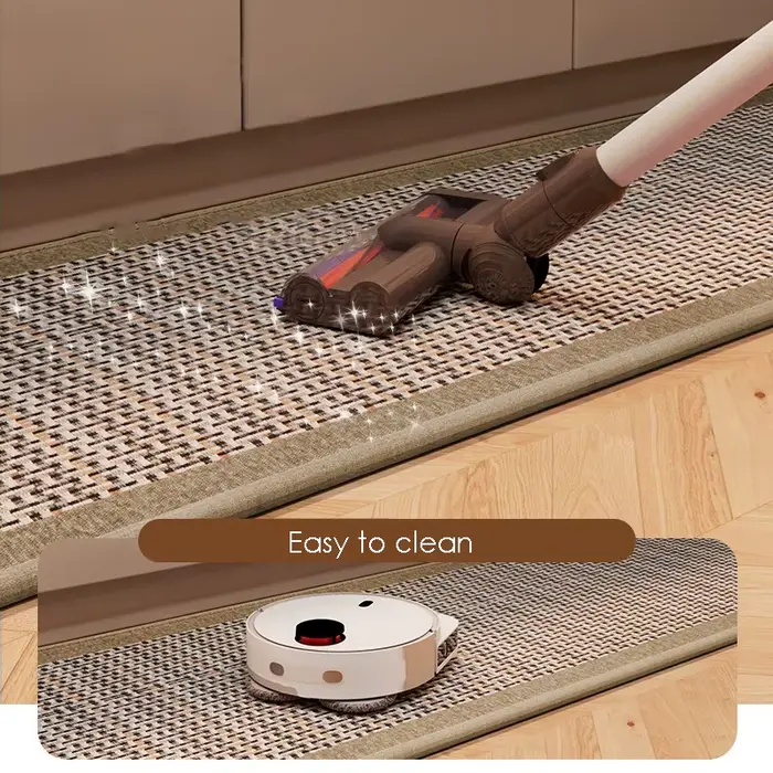 Tapis de sol de cuisine avant évier