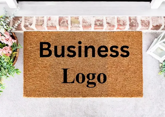 Tapis personnalisé avec logo d'entreprise