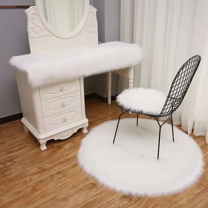 Tapis circulaire pour salon