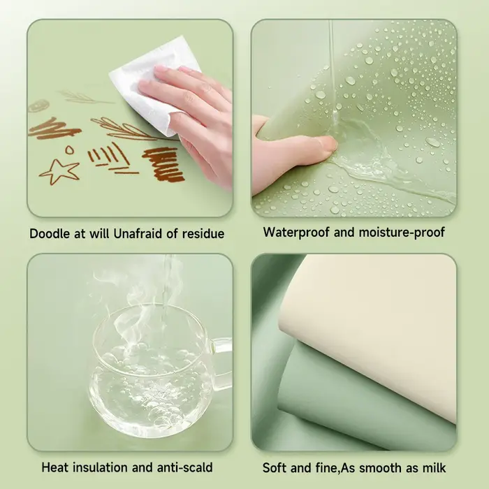 Grand tapis de Table de cuisine doux
