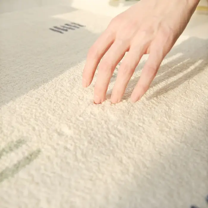 Tapis rond de style français pour la décoration de chambre
