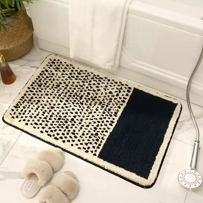 Nouveau tapis de salle de bain absorbant Simple