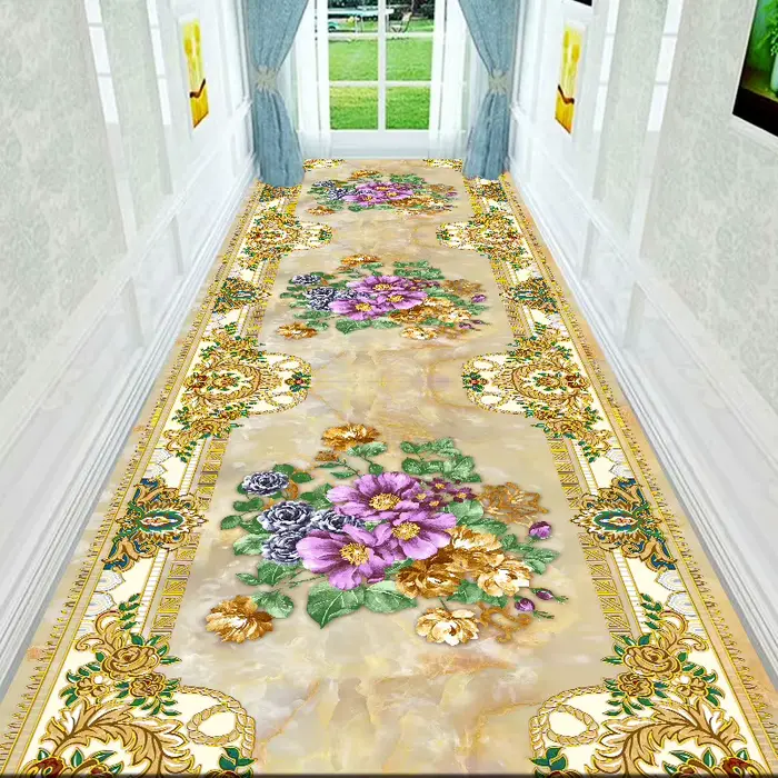 Tapis d'entrée de maison minimaliste moderne