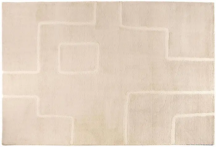 Tapis Louisa Neige 160 x 230 x 2 cm