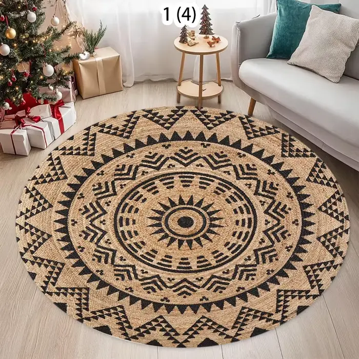 Tapis décoratif de style bohème simple pour la fête de Pâques
