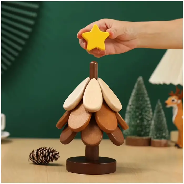 Tapis isolant d'arbre Table à manger en bois massif