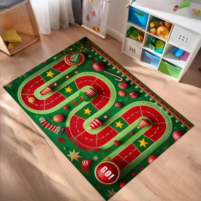 Tapis de porte de Noël