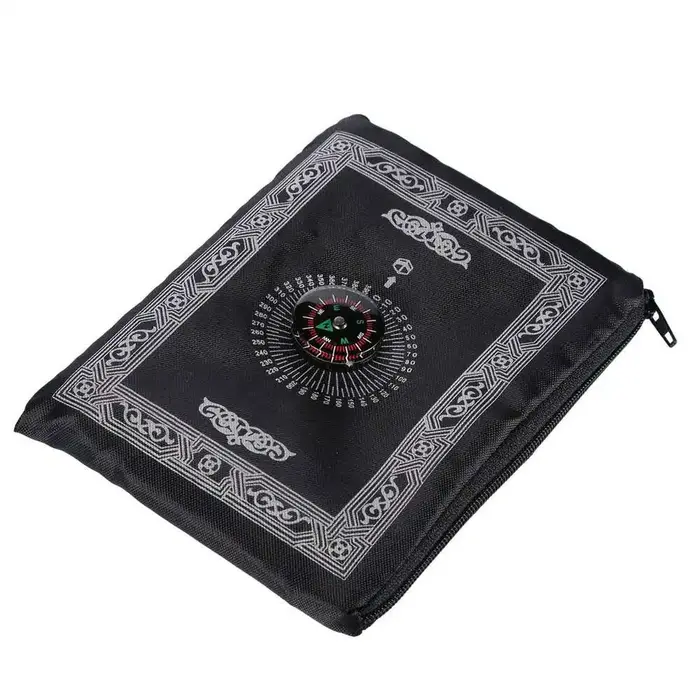 Tapis de prière en polyester portable