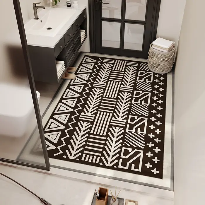 VIKAMA – tapis de bain de Style ethnique bohème