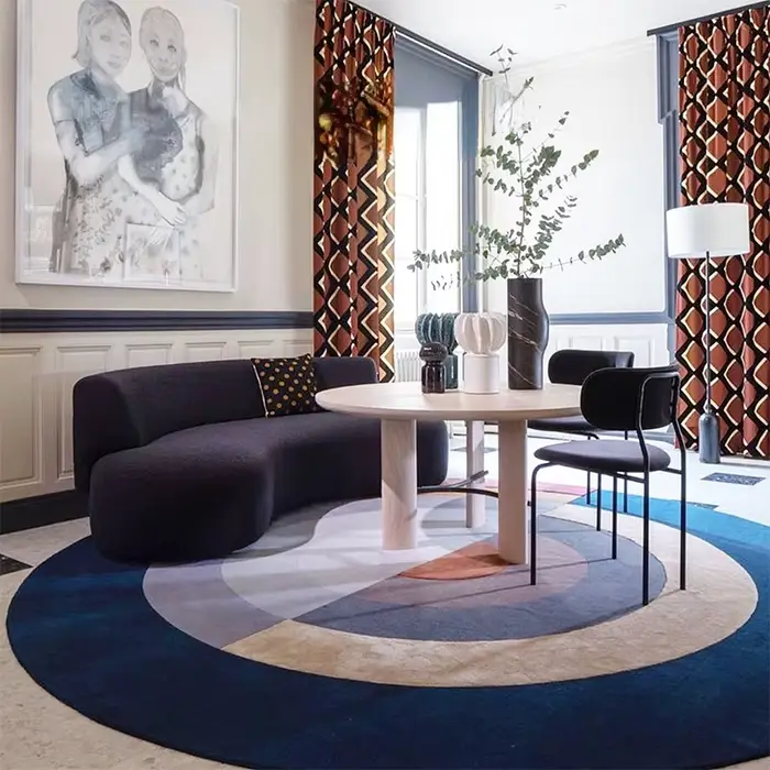 Tapis de Style Nordique pour Chambre à Coucher