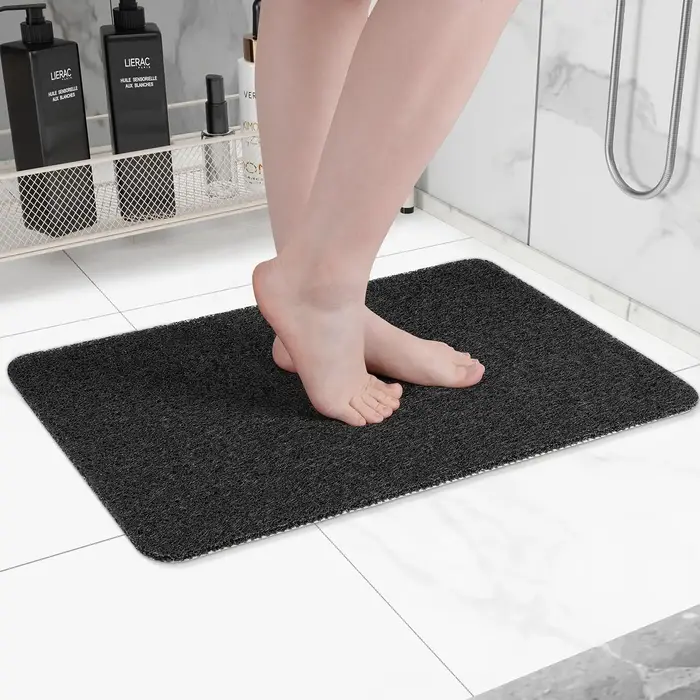 40*60 cm Super confortable tapis de douche bricolage anti-dérapant tapis de bain Drainable facile à