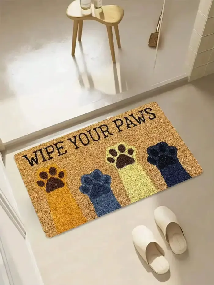 Tapis chat noir