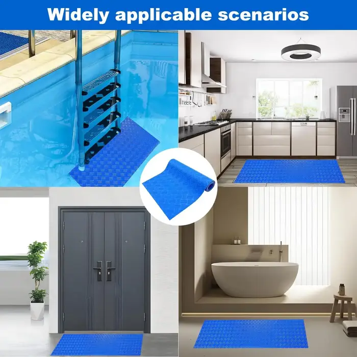 Tapis d'échelle de piscine antidérapant