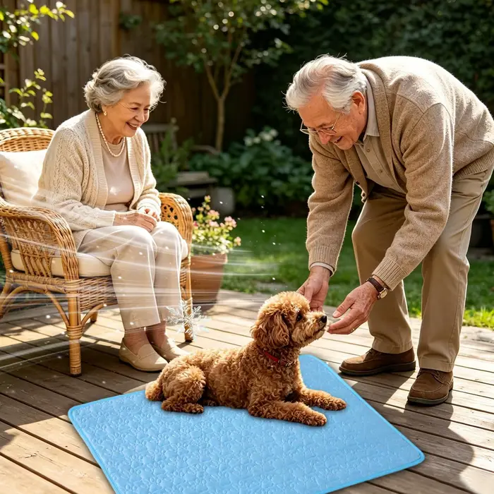 Tapis rafraîchissant pour chien