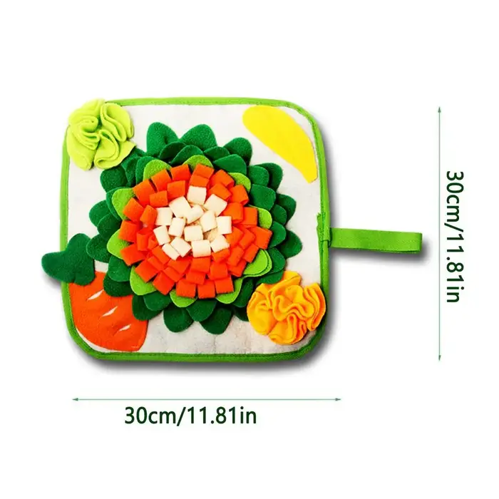 Tapis de fouille pour lapins, coussin d'alimentation lente, jouet d'entraînement à la recherche de n