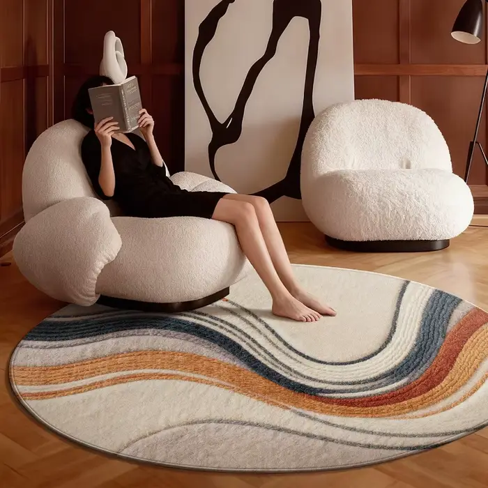 Tapis de style moderne pour chambre à coucher