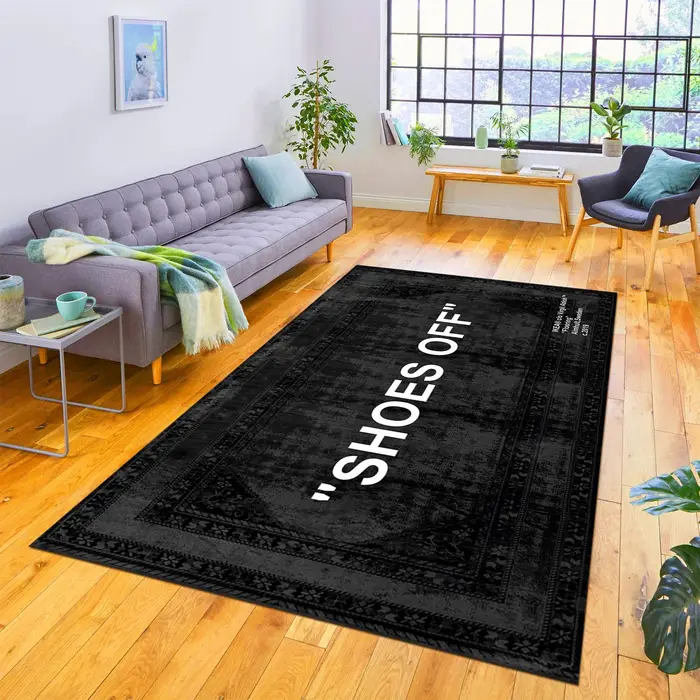 VIKAMA mode tapis chambre salon tendance personnalité créative garçons appartement chaussure mur che