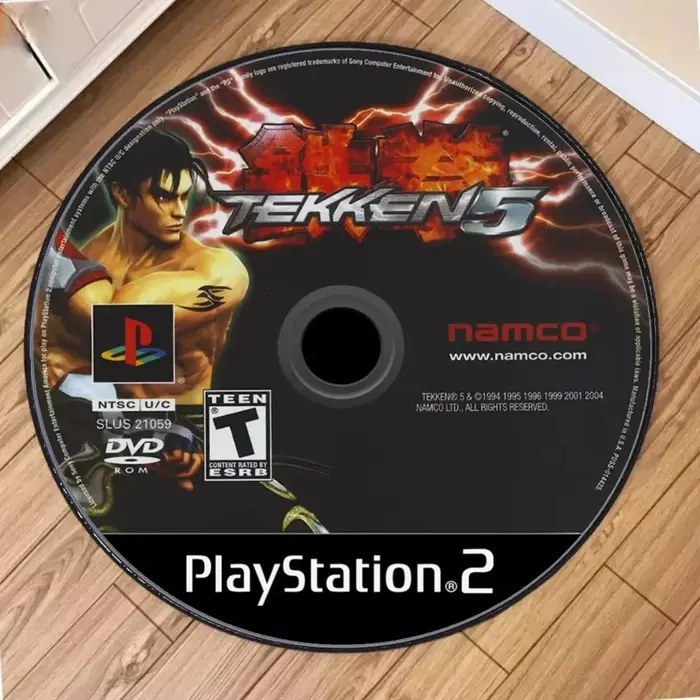 P-Ps jeu T-TEKKEN 4 tapis rond inspiré pour salon décor chambre zone