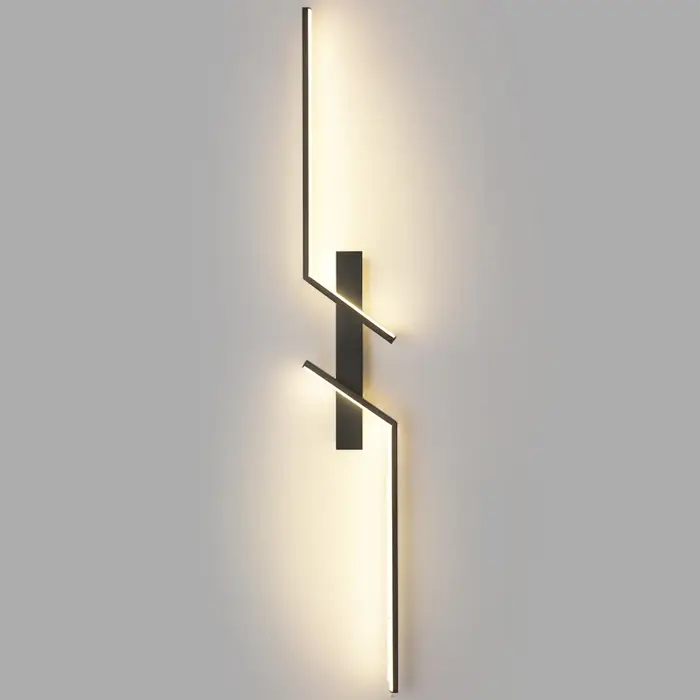 Bande créative moderne mur LED lumière minimaliste chambre chevet applique murale Led lumières salon