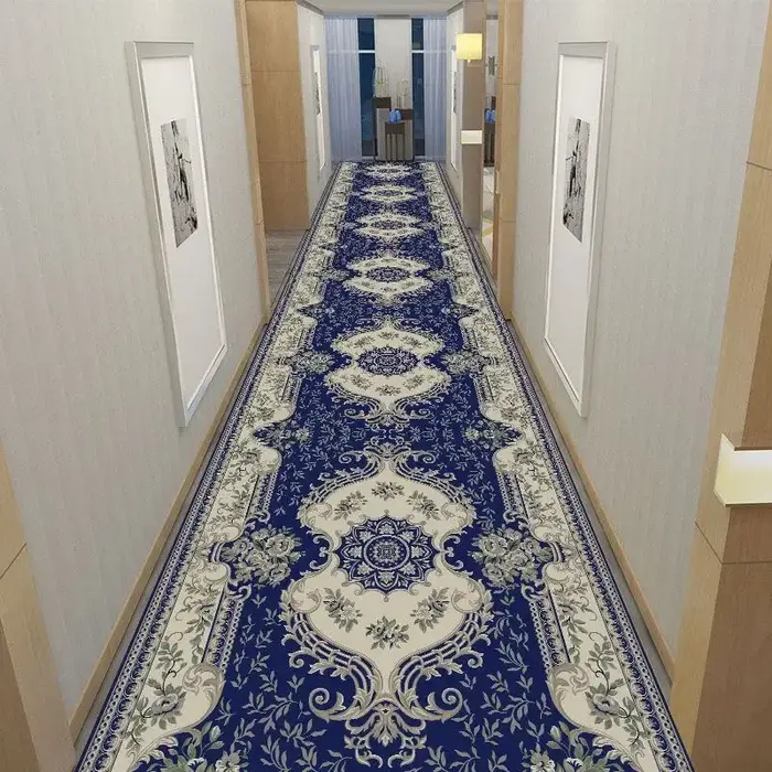 Tapis de Style Européen pour Couloir, Couloir, Longes, Coureurs d'Escalier, Personnalisés, Polymères