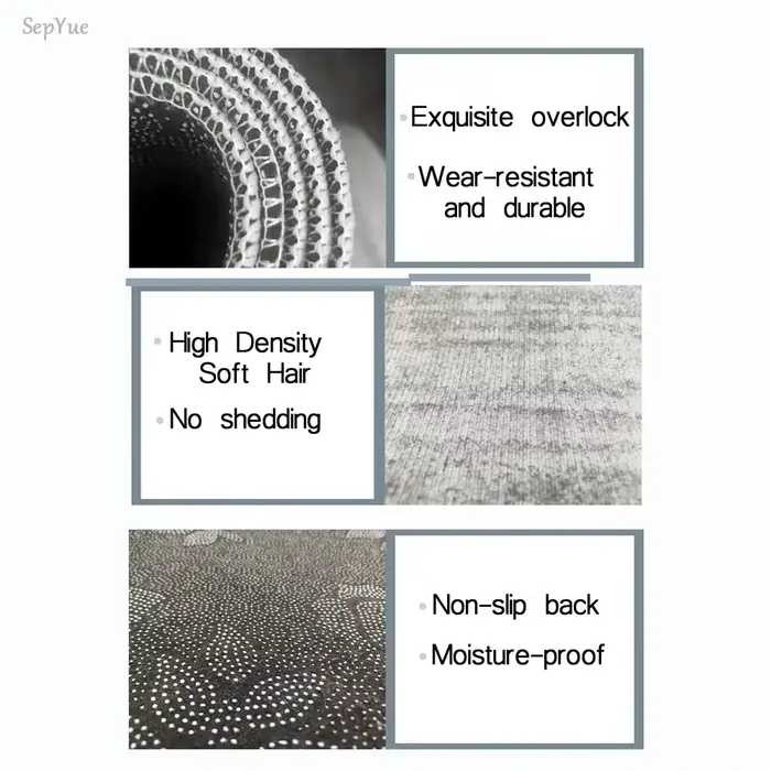 VIKAMA – tapis de sol de cuisine en velours