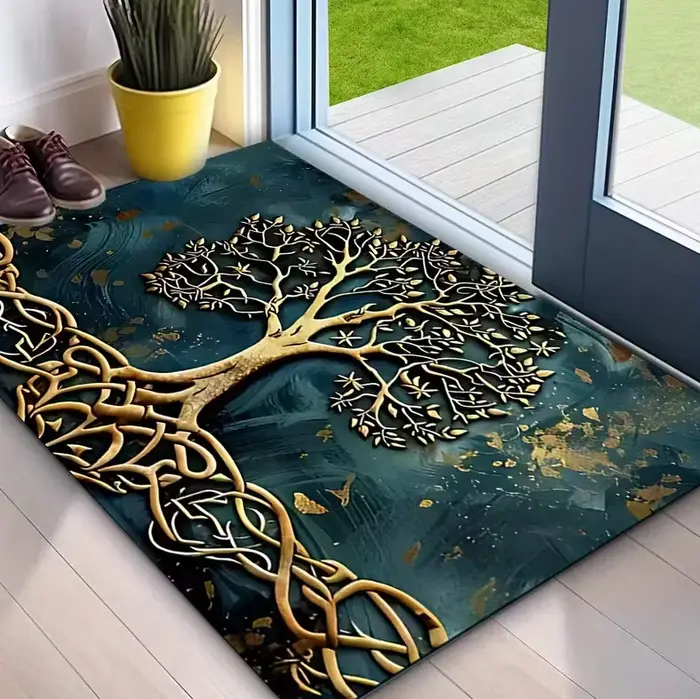 Arbre de vie tapis de bienvenue