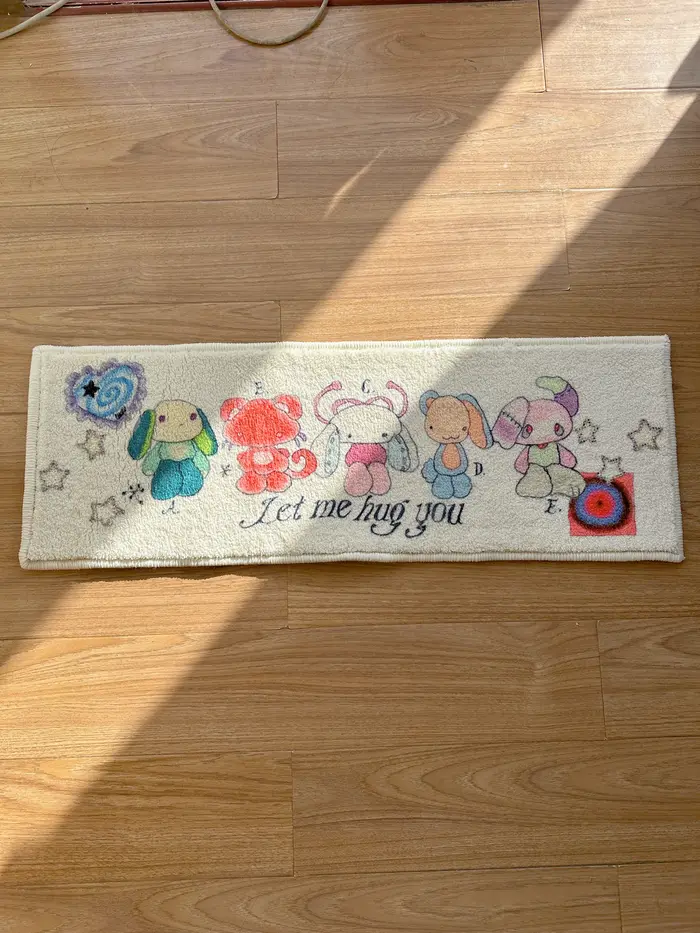 VIKAMA Tapis de dessin animé mignon