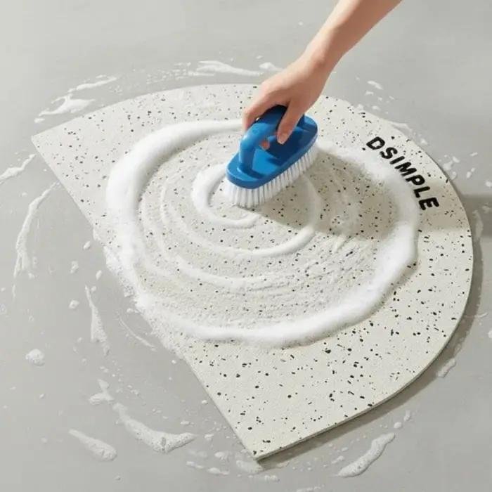 VIKAMA INS Tapis de bain semi-circulaire minimaliste