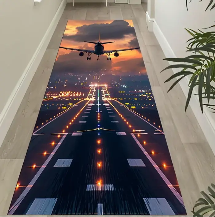 Tapis de piste néon pour enfants