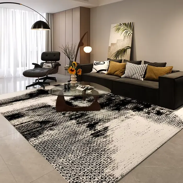 Tapis imperméable lavable rétro de luxe